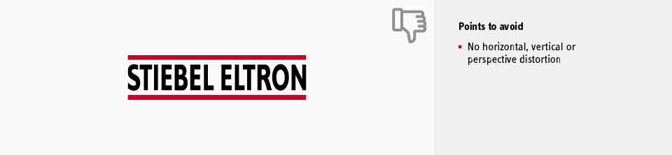 Logo Dos and Don‘ts | Brandbox STIEBEL ELTRON