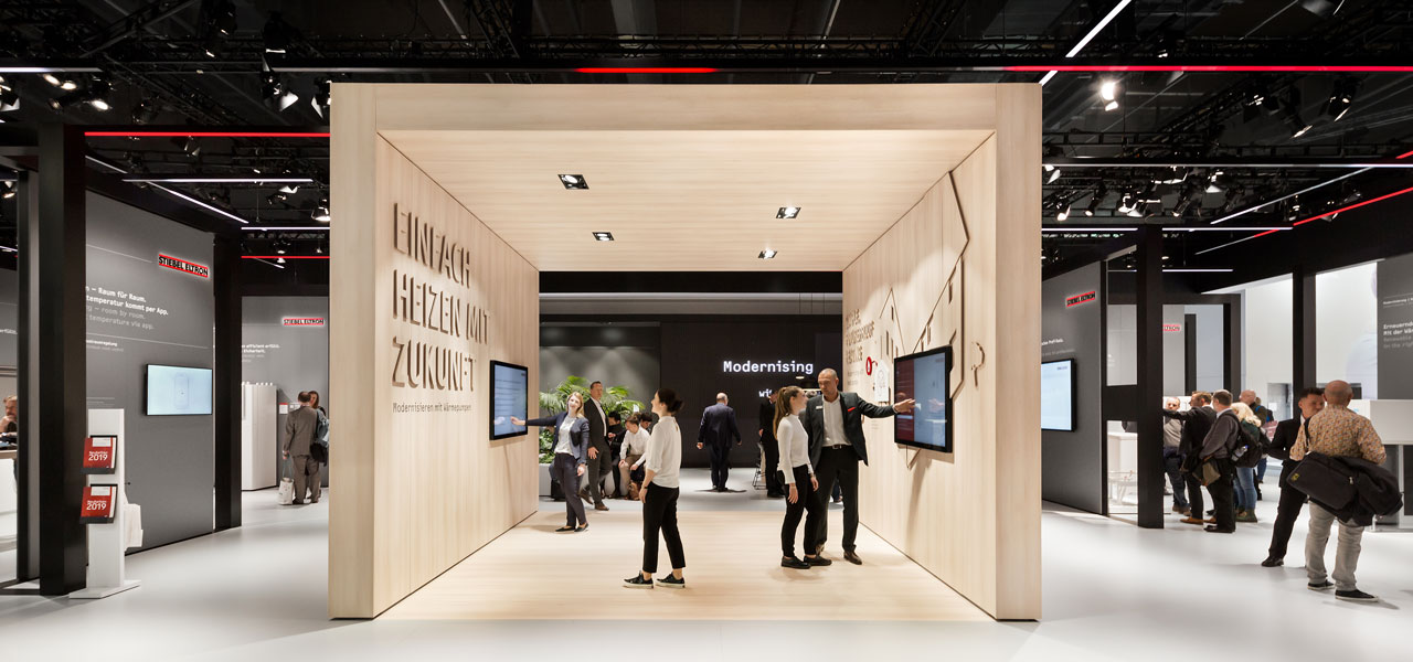 STIEBEL ELTRON trade fair stand, ISH 2019, Frankfurt (image 2)